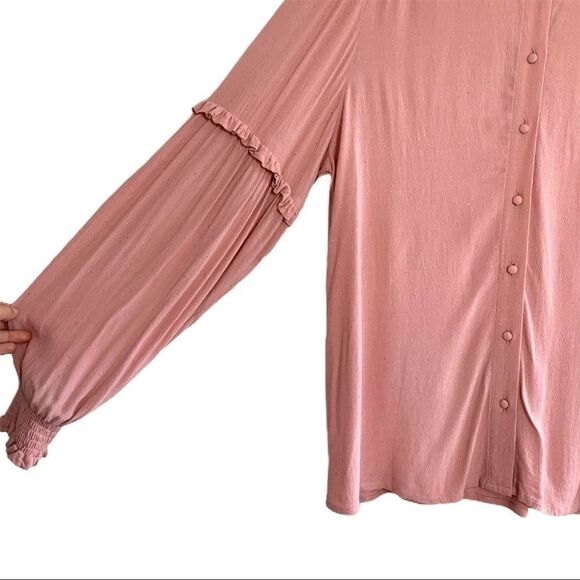 Nümph Bubble Sleeve Sparkle Top - Picture 9 of 9